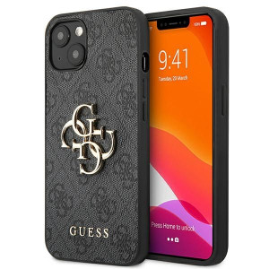 Etui Guess GUHCP13S4GMGGR Apple iPhone 13 mini szary/grey hardcase 4G Big M