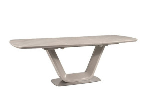 Stół ARMANI CERAMIC 160(220)x90 szary efekt marmuru rozkładany, SIGNAL