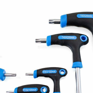 Zestaw Kluczy Typ L Torx 9 Elementów Rękojeść
