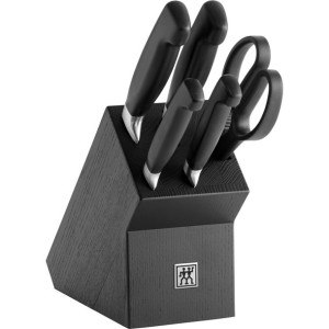 Zwilling Zestaw 4 noży w bloku czarny
