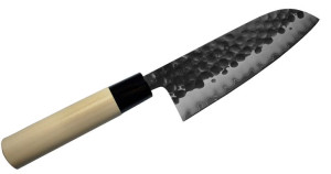 Tojiro Zen Hammered VG-10 nóż Santoku 17cm