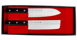 Tojiro DP3 Eco Santoku 17 cm + Nakiri 16,5 cm