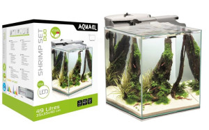 Aquael Shrimp Set Duo Akwarium Zestaw 49l +filtr+l