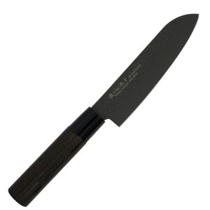Satake Tsuhime Black Nóż mini Santoku 15 cm