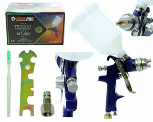 PISTOLET lakierniczy DO MALOWANIA 1.4MM dysza HVLP