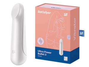 Wibrator Ultra Power Bullet 3 (White)