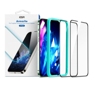 Szkło hartowane ESR ARMORITE 2-PACK iPhone 13 PRO MAX czarny