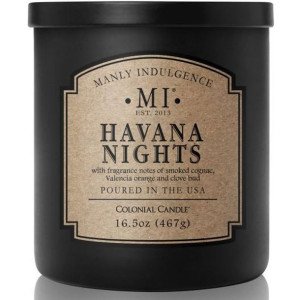 Colonial Candle - Havana Nights - sojowa świeca zapachowa w szkle - 467g