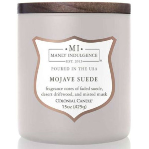 Colonial Candle - Mojave Suede - sojowa świeca zapachowa w szkle - 467g