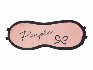 Bawełniana maseczka do spania Mon Bebe Poupee Marilyn UNIWERSALNY CARMEL/BL