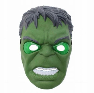 Maska Świecąca Avengers Hulk Zielona