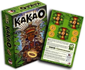 2w1: Gra planszowa KAKAO + dodatek WULKANY