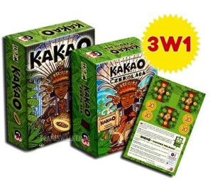 6w1: Gra KAKAO + rozszerzenia CZEKOLADA + WULKANY