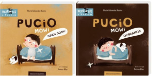 2w1 PUCIO mówi Dobranoc + Dzień dobry 2x książka