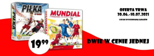 2 GRY PROMO: PIŁKA W GRZE +MUNDIAL gra planszowa