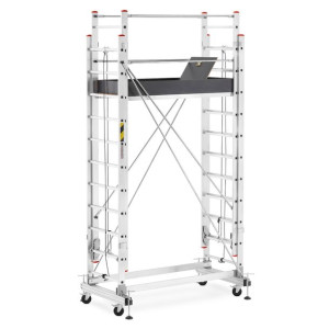 Rusztowanie aluminiowe teleskopowe wysuwane HIGHER 2x11