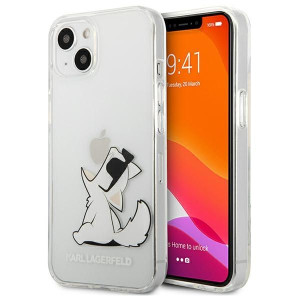 Karl Choupette Fun | Etui do iPhone 13 Mini - TRANSPARENT