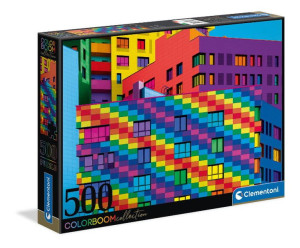 Puzzle 500 elementów ColorBoom Kwadraty Clementoni