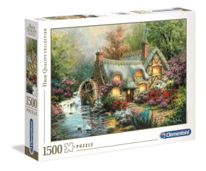 Clementoni Puzzle 1500el Chata z młynem