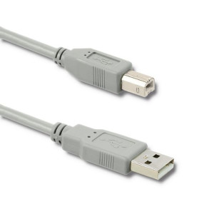 50394 Qoltec Kabel USB 2.0 A męski | B męski | 0.5m