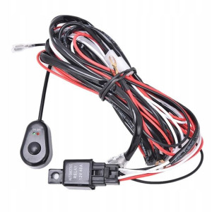 Kable do halogenów i dodatkowych lamp 12V/30A