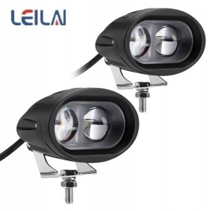2 x Halogen led doświetlacz 20 W soczewkowy W-wa