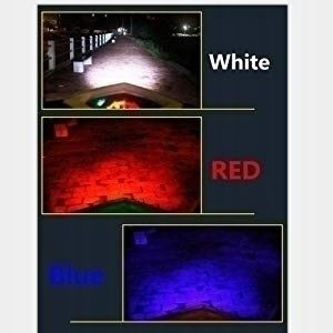 Żarówka Ba 20d H6 Cree Led 3kolory+soczewka 9w