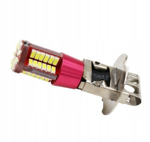 Żarówka Led H3 Do Jazdy Dziennej Canbus 56led Wwa