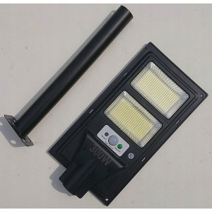 Latarnia solarna LED SMD 300W + pilot + mocowanie