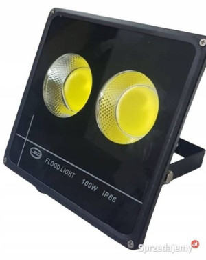 Halogen Led 100W Mocny 10000LM zimny Cob 2 x 50W