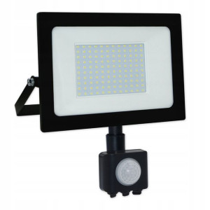 Halogen led 100W z czujnikiem ruchu Neutralny 230V