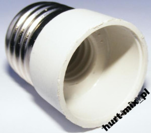 Adapter Przejsciowka Gniazdo E27->e14