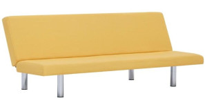 Sofa tapicerowana Melwin 2X – żółta