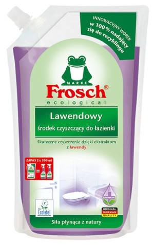 FROSCH - Środek Czyszczący Do Łazienki- Lawendowy ( Zapas W Worku - 1L)