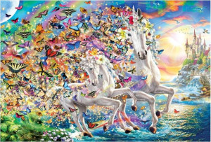 Puzzle 2000 Fantastyczne Jednorożce