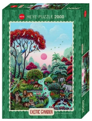Puzzle 2000 Egzotyczny Ogród
