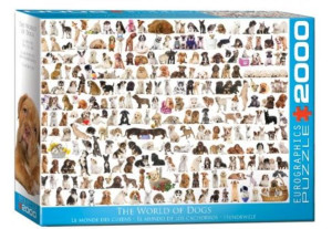 Puzzle 2000 Świat Psów