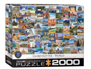 Puzzle 2000 Globetroterświat