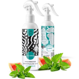 Klareko, Uniwersalnik MINI – Różowy Grejpfrut, Mięta, 250 ml