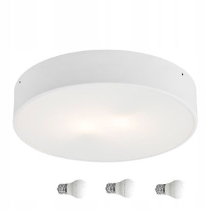 Lampa Sufit. Darling 1188 3Pł Duży Plafon Biały