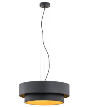 Lampa Foxy 3Pł 1411 Fi 45 Metal Czarno-Złota Argon