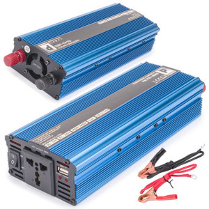 Przetwornica Napięcia Samochodowa 12v 230v 1800w Pm-pn-1800s