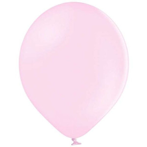 Balony "Pastel", różowe jasne, BELBAL, 12", 100 szt