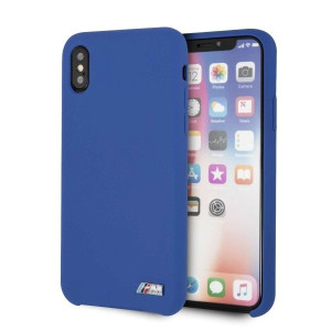 Etui BMW BMHCPXMSILNA Apple iPhone X/XS niebieski/navy hardcase Silicone M
