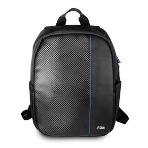 Plecak BMW BMBPCO15CAPNBK 16 cali czarny/black Carbon Navy Stripe