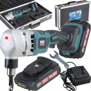 Bass Akumulatorowe Nożyce Do Cięcia Blachy 20v 3ah