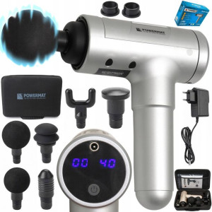 Pistolet Do Masażu Masażer Moc Massage Gun Zestaw