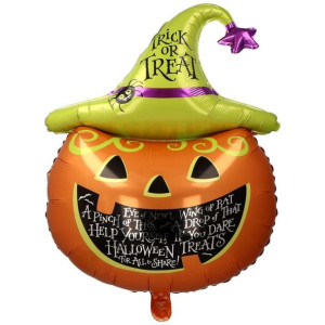 Balon Dynia Trick Or Treat Halloween 61x91 Cm