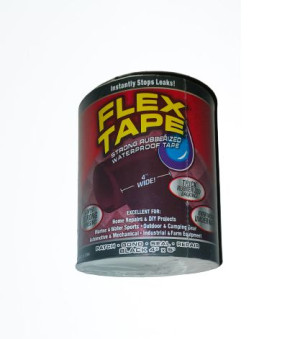 Taśma klejąca naprawcza wodoodporna Flex Tape czarna