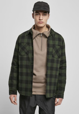 Kurtka Koszula Padded Check Flannel Black/Forest